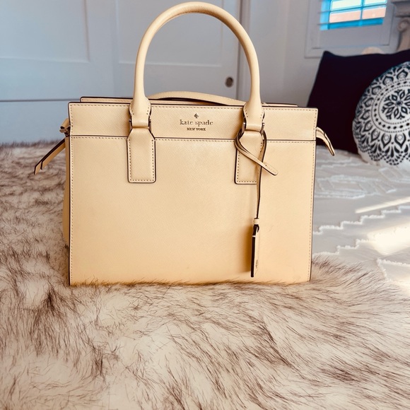 Kate Spade Yellow Satchel Bag *free shipping* - Picture 2 of 5